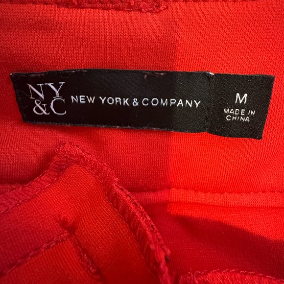 New York & Company Red Pants - Picture 4 of 4